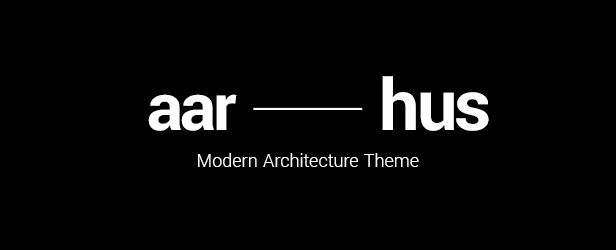 Aarhus - Modern Architecture Theme - 1